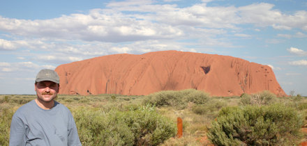 Northern Territory, Ayers Rock, Uluru, 863 m